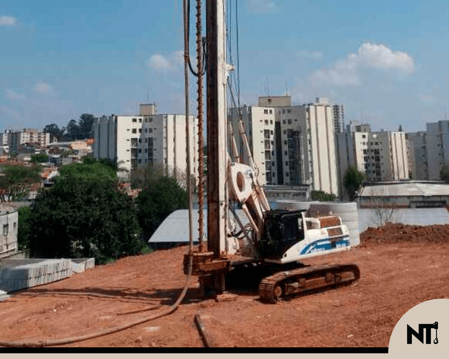 Estaca Hélice Contínua Monitorada SR 55