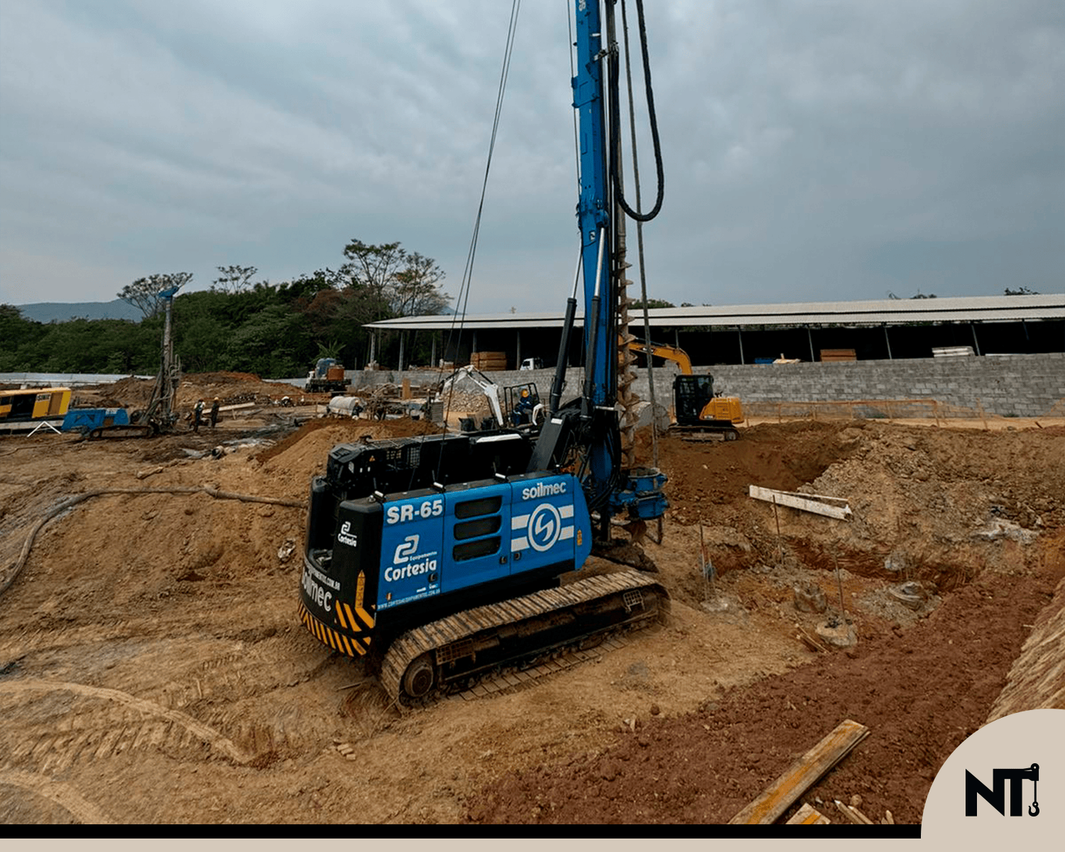 Estaca Hélice Contínua Monitorada SR 65